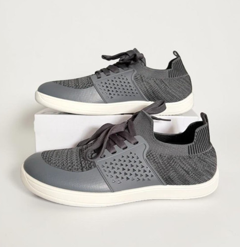 Men grey barefoot - grey, trainers